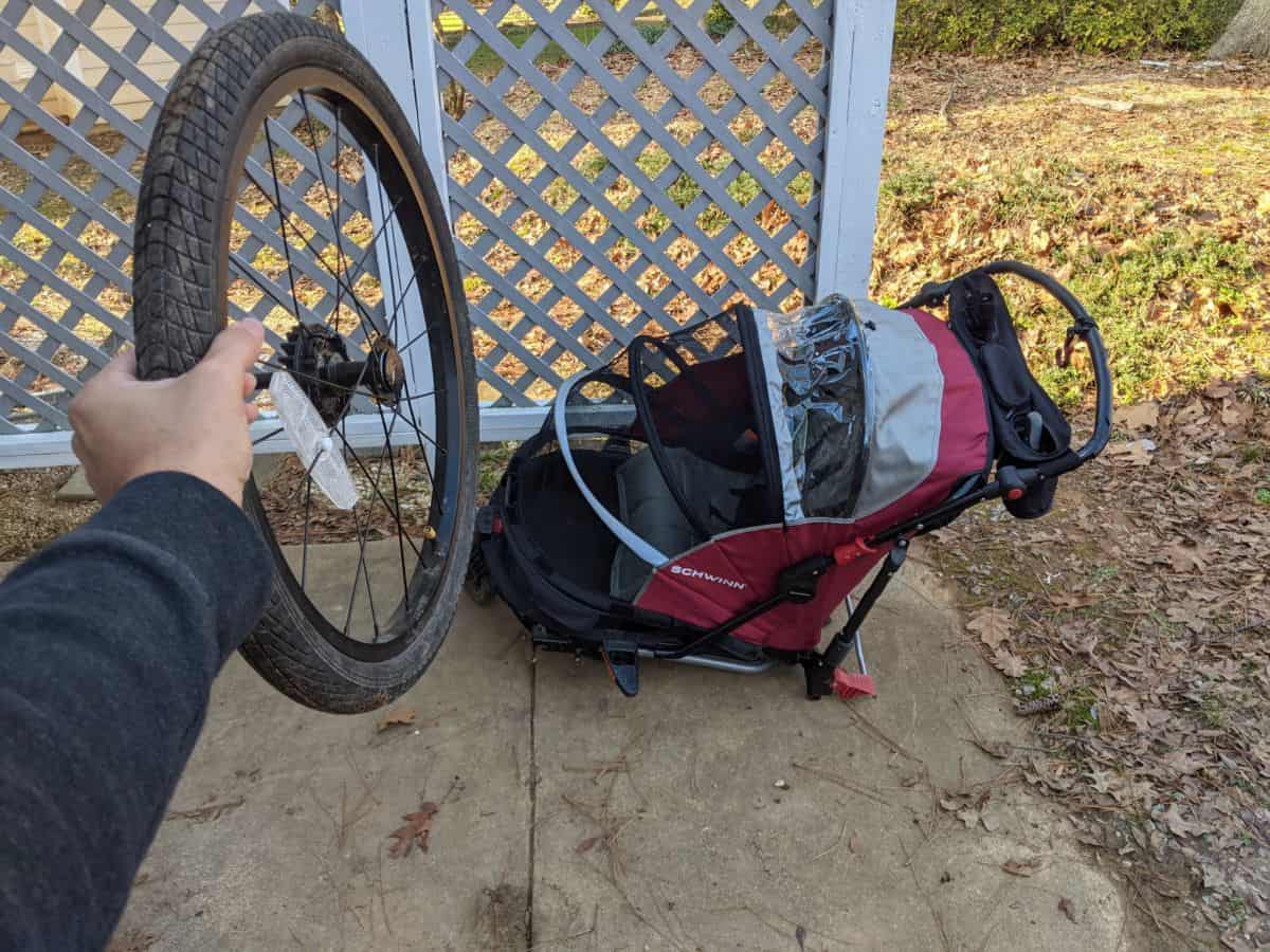 bike trailer lock